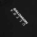 Férfi futópóló  Salomon Ultra Tee deep black 7
