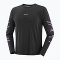 Férfi futó hosszú ujjú Salomon Shakeout Core deep black 3