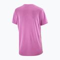 Női futópóló Salomon Sense Aero SS Tee GFX iris orchid/acid lime 5