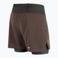 Salomon Sense Aero férfi futóshort 2IN1 5 "coffee bean" 9