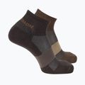 Zokni Salomon Evasion Ankle 2 pairs dark earth/walnut