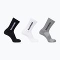 Zokni Salomon Everyday Lite Crew 3 pack black/white/frost gray