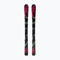 Gyermek lesikló sílécek + kötések Salomon QST Jr Black S + C5 GW black/neon punch