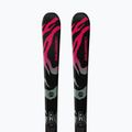 Gyermek lesikló sílécek + kötések Salomon QST Jr Black S + C5 GW black/neon punch 5