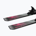 Gyermek lesikló sílécek + kötések Salomon QST Jr Black S + C5 GW black/neon punch 7
