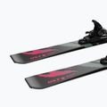 Gyermek lesikló sílécek + kötések Salomon QST Jr Black M + C5 GW black/neon punch 6
