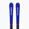 Gyermek lesikló sílécek + kötések Salomon Equipe Jr M + L6 GW race blue/equipe red 5