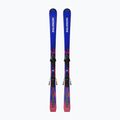 Gyermek lesikló sílécek + kötések Salomon Equipe MT JR + L6 GW race blue/equipe red