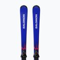 Gyermek lesikló sílécek + kötések Salomon Equipe MT JR + L6 GW race blue/equipe red 5