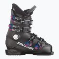 Gyermek sícipők Salomon T4 M Jr black/black/white