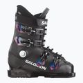 Gyermek sícipők Salomon T4 L Jr black/black/white