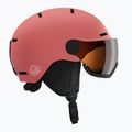 Gyerek sísisak Salomon Orka Visor Jr S2 sun kissed coral 3