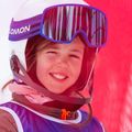 Gyerek sísisak Salomon Equipe Fis + Chinguard Jr white/race blue 6