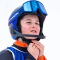 Gyerek sísisak Salomon Equipe Fis + Chinguard Jr black/flames 6
