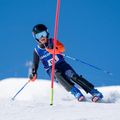 Gyerek sísisak Salomon Equipe Fis + Chinguard Jr black/flames 8