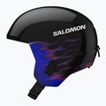 Gyerek sísisak Salomon Equipe Fis Jr black/flames 4