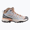 Női túracipők Salomon X Ultra 360 MID GTX oxford tan/pearl blue 2