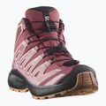 Gyermek kirándulócipők Salomon XA Pro Mid Waterproof nocturne/dusky orchid