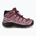 Gyermek kirándulócipők Salomon XA Pro Mid Waterproof nocturne/dusky orchid 2