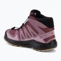 Gyermek kirándulócipők Salomon XA Pro Mid Waterproof nocturne/dusky orchid 3