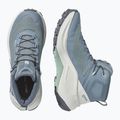 Női kirándulócipők Salomon Genesis Mid GTX grisaille/green milieu 3