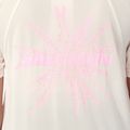 Női futó póló Salomon Shakeout Core GFX SS Tee whisper white/pink frosting 4