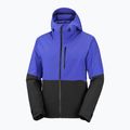 Férfi síkabát Salomon Highland clematis blue/deep black 7