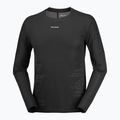 Férfi futó hosszú ujjú póló Salomon Sense Aero GFX Tee LS deep black/black beauty 4