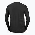 Férfi futó hosszú ujjú póló Salomon Sense Aero GFX Tee LS deep black/black beauty 5
