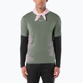 Férfi futó póló Salomon Sense Aero GFX Tee SS castor gray/pink frosting