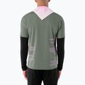 Férfi futó póló Salomon Sense Aero GFX Tee SS castor gray/pink frosting 2