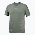 Férfi futó póló Salomon Sense Aero GFX Tee SS castor gray/pink frosting 4
