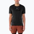 Férfi futó póló Salomon Sense Aero GFX Tee SS deep black/black beauty