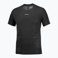 Férfi futó póló Salomon Sense Aero GFX Tee SS deep black/black beauty 4