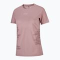 Női futó póló Salomon Sense Aero GFX Tee SS antler/chocolate fondant 3