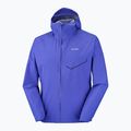 Férfi futókabát Salomon Bonatti Waterproof clematis blue 8
