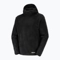 Férfi polár pulóver Salomon Thernova Fleece Hoodie deep black 6
