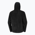 Férfi polár pulóver Salomon Thernova Fleece Hoodie deep black 7