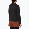Női hosszú ujjú póló futáshoz Salomon Sense Merino Tee LS deep black 2