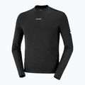 Férfi futó hosszú ujjú póló Salomon Sense Merino Tee LS deep black 7