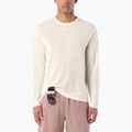 Férfi futó hosszú ujjú póló Salomon Shakeout Core Tee GFX LS whisper white/pink frosting