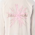 Férfi futó hosszú ujjú póló Salomon Shakeout Core Tee GFX LS whisper white/pink frosting 3
