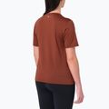 Női futó póló Salomon Shakeout Core SS Tee burnt umber 2