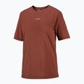 Női futó póló Salomon Shakeout Core SS Tee burnt umber 4
