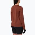 Női hosszú ujjú póló futáshoz Salomon Shakeout Core LS Tee burnt umber 2