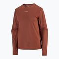 Női hosszú ujjú póló futáshoz Salomon Shakeout Core LS Tee burnt umber 4