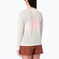 Női hosszú ujjú póló futáshoz Salomon Shakeout Core Tee GFX LS whisper white/pink frosting 2