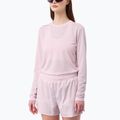 Női hosszú ujjú póló futáshoz Salomon Shakeout Core LS Tee icy pink