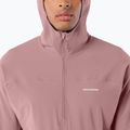 Férfi futópulóver Salomon Sense Aero Hybrid Half Zip Hooded antler 4