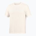 Férfi futó póló Salomon Shakeout Core GFX SS Tee whisper white/pink frosting 5